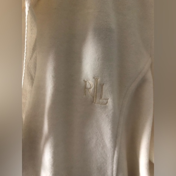 LAUREN RALPH LAUREN Velvet / Velour Cotton Blend Lounge Suit Set - Picture 6 of 7